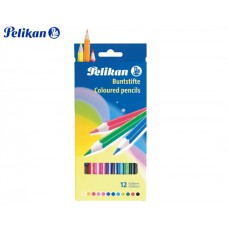 PELIKAN ΞΥΛΟΜΠΟΓΙΕΣ ΜΕΓΑΛΟ 12 ΧΡΩΜΑΤΑ ΧΑΡΤΙΝΟ 10T.
